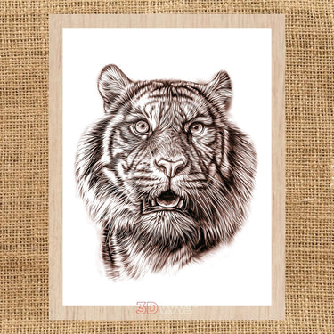 TIGER pyroprinter & laser-ready files 3DWave.us